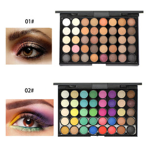 40 Colors Smoky Matte Eyeshadow Pallete