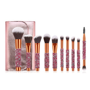 10pcs Makeup Brushes Set